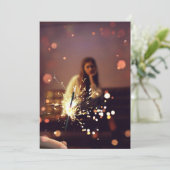 Carte d'invitation (Debout devant)