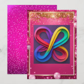 carte d'invitation (Devant / Derrière)