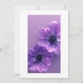 Carte d'invitation (Dos)