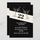 carte d'invitation (Devant / Derrière)