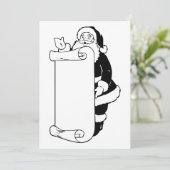 Carte d'invitation (Debout devant)