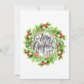 Carte d'invitation (Dos)