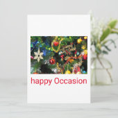 Carte d'invitation (Debout devant)