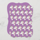 Carte d'invitation (Devant / Derrière)