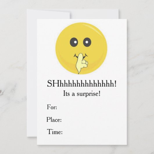 Carte d'invitation (Devant)