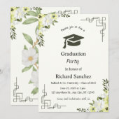 carte d'invitation (Devant / Derrière)