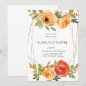 carte d'invitation (Devant / Derrière)