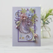Carte d'invitation (Debout devant)