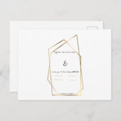 Carte d'invitation (Devant / Derrière)