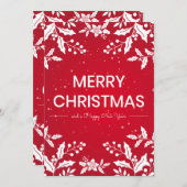 Carte d'invitation (Devant / Derrière)