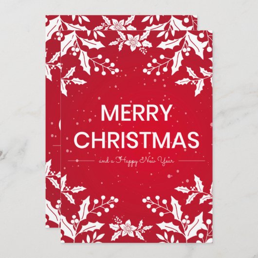 Carte d'invitation (Devant / Derrière)