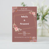carte d'invitation (Debout devant)