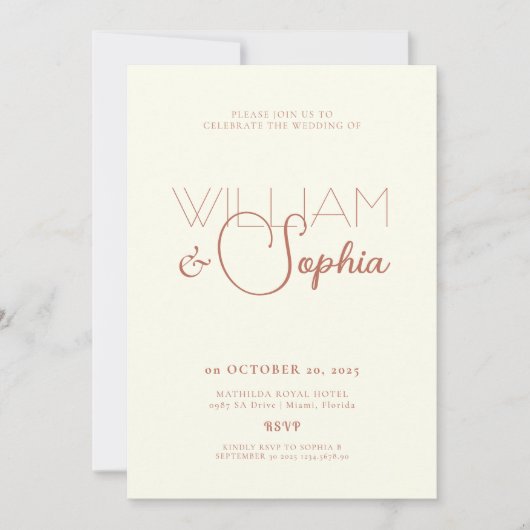 Carte d'invitation (Devant)