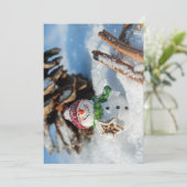 Carte d'invitation (Debout devant)