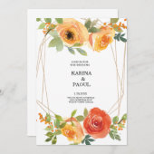 carte d'invitation (Devant / Derrière)