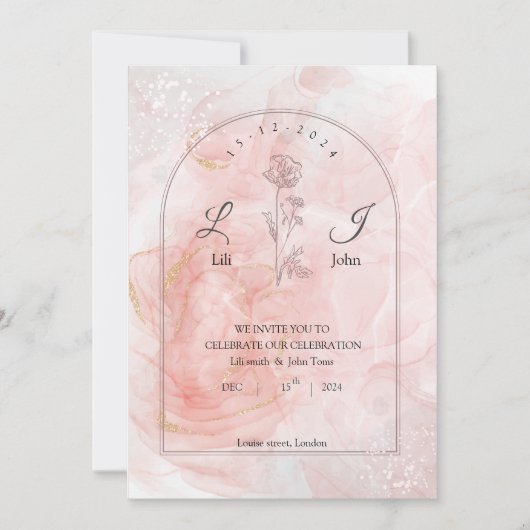 carte d'invitation (Devant)