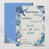 Carte d'invitation (Devant / Derrière)