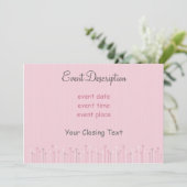 Carte d'invitation à Kitty (Debout devant)