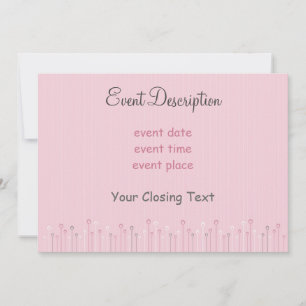 Carte d'invitation à Kitty