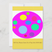 Carte d'invitation à la date de lecture (Devant)