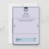 Carte d'invitation à la remise des diplômes de la (Dos)
