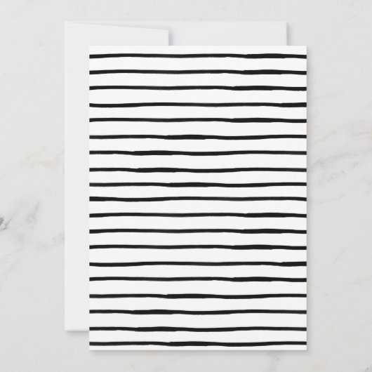 Carte d'invitation à l'ananas tropical (Dos)