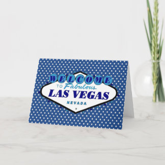 Carte d'invitation à Las Vegas Polka Dot