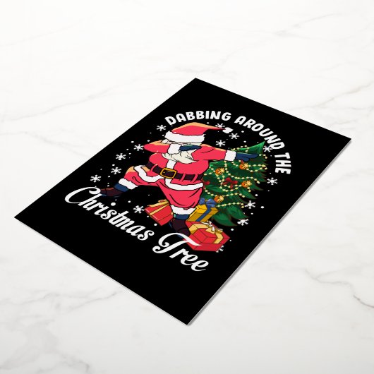 Carte d'invitation à Noël (Rotation)