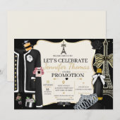 Carte d'invitation à Paris (Devant / Derrière)