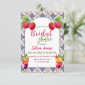 Carte d'invitation à une fête de mariage (Debout devant)
