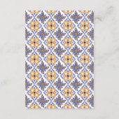 Carte d'invitation à une fête de mariage (Dos)