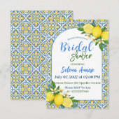 Carte d'invitation à une fête de mariage (Devant / Derrière)