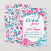 Carte d'invitation à une fête de mariage (Devant / Derrière)