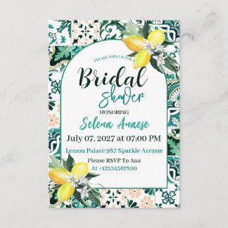 Carte d'invitation à une fête de mariage