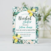 Carte d'invitation à une fête de mariage (Debout devant)