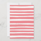 Carte d'invitation à une fête Sip And See avec emp (Dos)