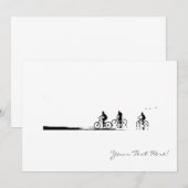 Carte d'invitation à usage général avec croquis de (Devant / Derrière)