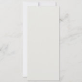 Carte d'invitation à vélo Joy Ride (Dos)