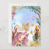 Carte d'invitation Anniversaire (Dos)