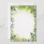 Carte d'invitation anniversaire 1 an Editable Drag (Dos)