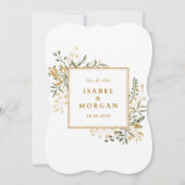 Carte d'invitation anniversaire personnalisable (Dos)