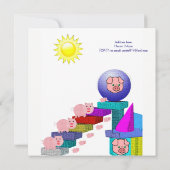 carte d'invitation annuelle du festival du porc (Dos)