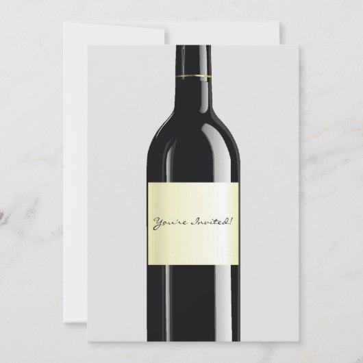 Carte d'invitation au vin (Devant)
