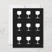 Carte d'invitation au vin (Dos)