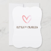 Carte d'invitation baby shower (Dos)