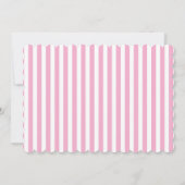 Carte d'invitation Baby Shower arbre papillon gris (Dos)