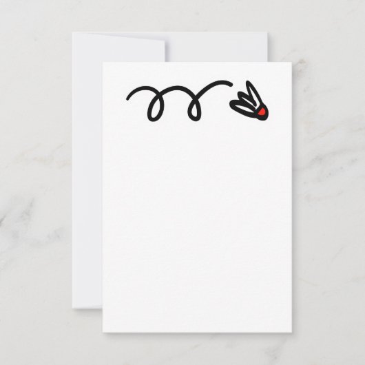 Carte d'invitation badminton personnalisée avec lo (Devant)