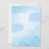 carte d'invitation - carte Baby shower (Dos)