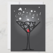 Carte d'invitation Cocktail (Devant)