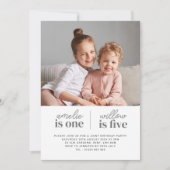 Carte d'invitation conjointe pour anniversaire de  (Devant)